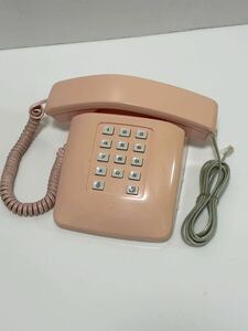 NTT クローバーホンyouTEL ピンク　昭和レトロ　●アンティーク　電話機