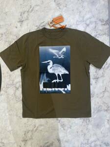 【HERON PRESTON】グラフィックTシャツ DARK OLIVE 