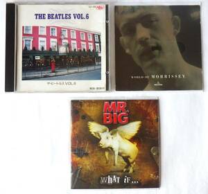 CD THE BEATLES ・ MORRISSEY・ MR.BIG