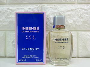 GIVENCHY ジバンシイ INSENSE アンサンセ ウルトラマリン フォー ハー オードトワレ EDT 50ml 香水 062M-04