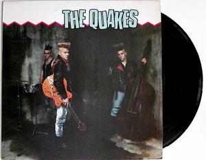 廃盤 LP レコード ★ 1988年オリジナル盤 ★ 初期音源!! 1st アルバム デビュー盤 ★ THE QUAKES ★ ネオロカ サイコビリー ネオロカビリー