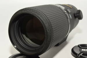 【極上品】 Nikon 単焦点マイクロレンズ Ai AF Micro Nikkor 200mm f/4D IF-ED フルサイズ対応　#7055