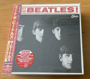 ザ・ビートルズ【the Beatles】JAPANESE BOX 紙ジャケ 復刻帯 limited edition papersleeve 紙ジャケット CD meet the Beatles