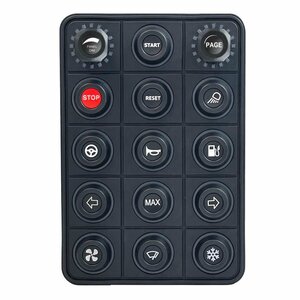 LINK CAN Keypad 15 ボタン+2ロータリーエンコーダース (キーパッド別売り）101-0330