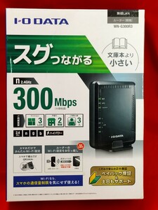 IO　DATA　無線LAN　ルーターWN-G300R3　未使用品　/