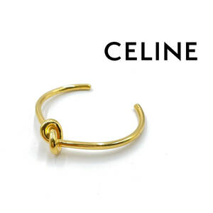 CELINE セリーヌ ノット ゴールド ブレスレット 0327541