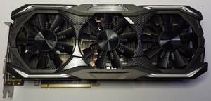 ジャンク品 ZOTAC グラフィックボード GEFORCE GTX1080 AMP Extreme ZT-P10800B-10P 8GB