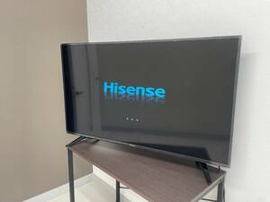 ☆266 50インチ液晶4Kテレビ ハイセンス 50A6100 (2019年製造) ハイセンス Hisense 通電・画面・リモコン動作確認済み
