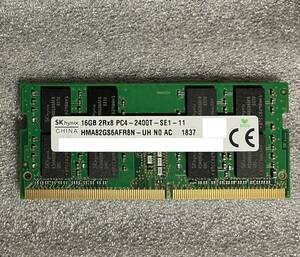 ◆送料無料◆【SK Hynix PC4-2400T】ノートPC用DDR4メモリ16GB