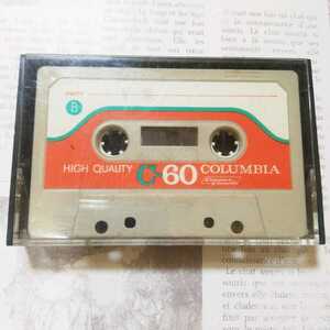 【中古】カセットテープ COLUMBIA コロムビア C60　/ 昭和レトロ　良品専科カセットテープ