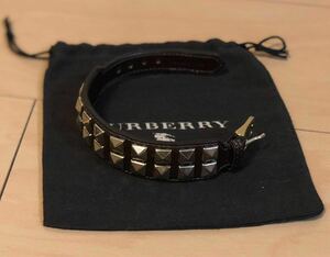 正規品 Burberry Prorsum バーバリー プローサム スタッズ レザーブレス