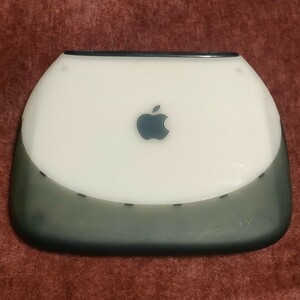 Apple iBook G3 クラムシェル /M6411 /グラファイト /466MHz 320MB 10GB OS9.2.2 [ジャンク] 起動OK /画面劣化 /AC付属 / M7720J/A