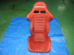 ⑧ Z33 フェアレディZ 前期 BRIDE セミバケ シート EURO 2 赤 右 運転席 側 ブリッド ユーロ レカロ RECARO ASSY VQ35DE 6MT 後期 日産 6速