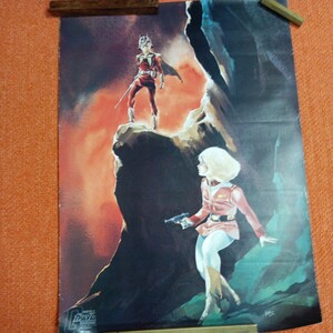 安彦良和「機動戦士ガンダム 哀・戦士」　シャアとセイラ 劇場販売ポスター　B2サイズ