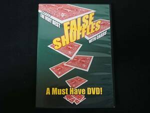 【D253】FALSE SHUFFLES WITH CARDS　フォールス・シャッフル　カード　DVD　マジック　手品