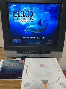 ジャンク品ドリームキャスト ecco THE DOLPHIN 〜DEFENDER OF THE FUTURE〜