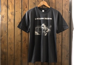 新品●ジョンコルトレーン　A LOVE SUPREME　ビンテージスタイル　Tシャツ［L］●モダンジャズ/サックス