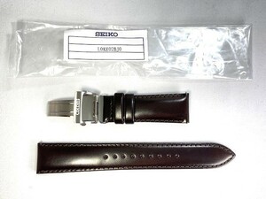 L0KE02BJ0 SEIKO プレザージュ 20mm 純正革ベルトバックル付 スムースカーフ ブラウン SARJ005/6R5J-00B0用 送料無料