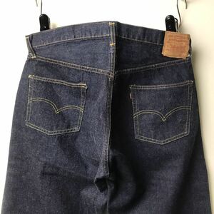 50s60s ビンテージ Levis リーバイス 501 501 Wネーム 501E ビッグE ウエストシングル 初期 移行期 40/36