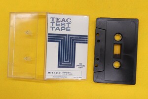 希少未使用 7020206 TEAC TEST TAPE MTT-121N CROSSTALK 1kHz 2 TRACK PRAGUE 1981 MADE IN JAPAN ティアック テストテープ