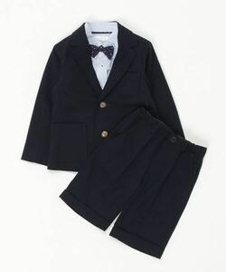 「THE SHOP TK 」 「KIDS」セットアップ 11 ネイビー キッズ