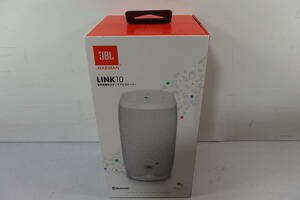◆JBL 防水 ポータブルスピーカー Bluetooth LINK10(リンク10/リンクテン) ホワイト ワイヤレス/Googleアシスタント/無線