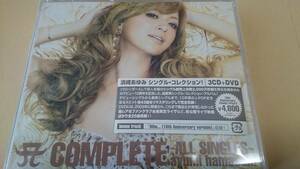 浜崎あゆみ 【 A COMPLETE ~ALL SINGLES~】 3CD+DVD 初回BOX仕様 新品未開封 CDHYL ★