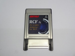 BUFFALO コンパクトフラッシュ用カードリーダー PCカードアダプタ RCF-A 中古動作品