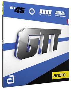 [卓球]GTT45 赤・1.6　andro(アンドロ)