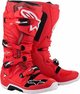 US 12 - レッド - ALPINESTARS アルパインスターズ Tech 7 ブーツ