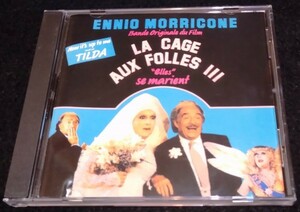 Mr.レディMr.マダム3 ウエディングベル　サントラCD★エンニオ・モリコーネ　Ennio Morricone / La Cage Aux Folles III