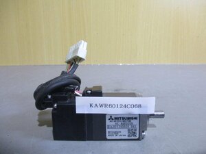 中古 MITSUBISHI AC SERVO MOTOR HC-AQ0335D AC サーボモーター (KAWR60124C068)