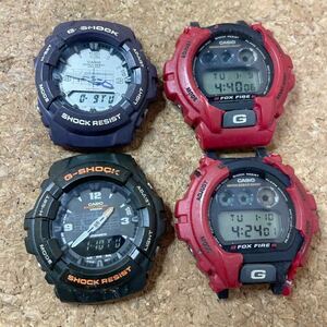 ●可動ジャンク● ４本まとめ売り　CASIO G-SHOCK G-100. GW-6900. フェイス　クォーツ 必ず説明文お読み下さい　405