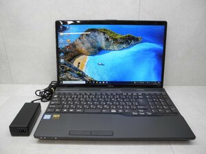 ☆1円☆第8世代☆富士通☆LIFEBOOK WA3/D1☆高解像度☆Core i7 1.80Hz/16GB/256GB+1TB/BD/無線/Bluetooth/カメラ/Office/DtoD領域☆