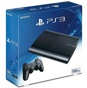 新品　SONY ソニー PlayStation3 本体 PS3 CECH-4300C 500GB チャコール・ブラック 　※送料無料