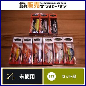 【1スタ☆未使用品】エバーグリーン ルアー 9個セット クラッチヒッター ワンズバグ EVERGREEN バス ブラックバス 釣り 等に（KKM_O1）