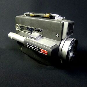 c381 ELMO single8 8S-40 ８ミリカメラ サイズ:幅約20cm 高さ約14cm 奥行約9cm/80
