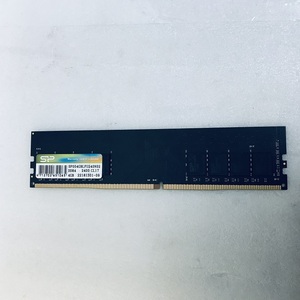 SP PC4-2400T 4GB DDR4デスクトップ用メモリ 288ピン PC4-19200 4GB ECC無し DDR4 DESKTOP RAM 中古品動作品