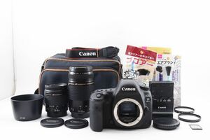 デジタル一眼レフカメラ ☆美品☆ キャノンCanon EOS 5D Mark IV、Canon EF28-80㎜1:3-5.6-5.6IV、Canon EF 75-300mm F4-5.6II☆995