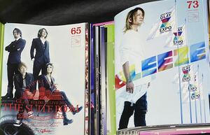 ＧＬＡＹ　OFFICIAL FAN CLUB 「HAPPY SWING」　会報Ｎｏ65～104　40冊セット　会員限定専用オリジナルバインダー収納