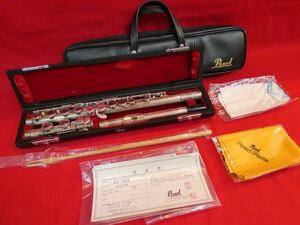 Pearl PF-501E フルート ケース付属 パール Flute 管楽器 