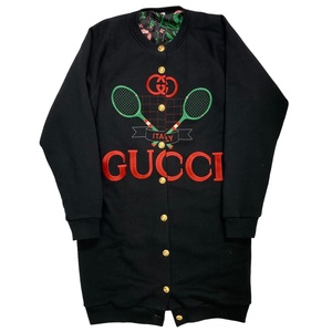 【中古】｜GUCCI グッチ 581167 XJBI1 グッチテニス リバーシブルカーディガン M レディース