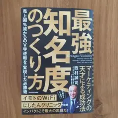 最強知名度のつくり方 売上98%減からのV字逆転を実現した必勝術