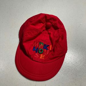ミキハウス miki house 刺繍ロゴ キャップ 帽子 48サイズ 子供用