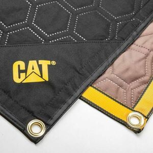 新品★CAT 引っ越し/レジャー用 多機能ブランケット 182.9 x 203.2cm キャタピラー 耐水コーティング★養生シート/保護マット/トラック