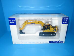 匿名送料無料 希少 絶版品★コマツ 油圧ショベル KOMATSU ミニチュア PC210LC【 1/50 】未開封 即決！コベルコ 日立建機 ヤンマー 住友建機