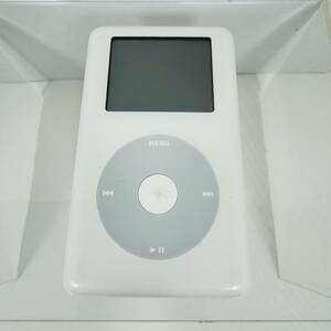 ★動作品 2004年 Apple iPod classic 20GB A1059 第4世代 M9282J/A アイポッド クリックホイール Dockコネクタ