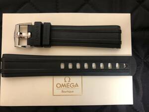 OMEGA　純正　SEA MASTER用　20mm　純正ラバーベルト＋ピンバックル 新品未使用品