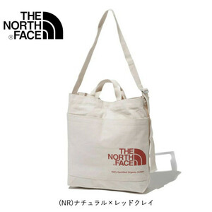 【NM82261 NR-2】 THE NORTH FACE　ノースフェイス　オーガニックコットンショルダー Organic Cotton Shoulder　ショルダーバッグ　レッド