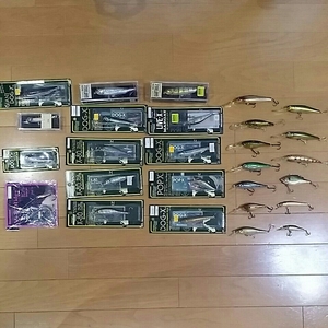 極上、新品、未使用　Megabass メガバス リアル　バス　ルアー　フィッシング　27個